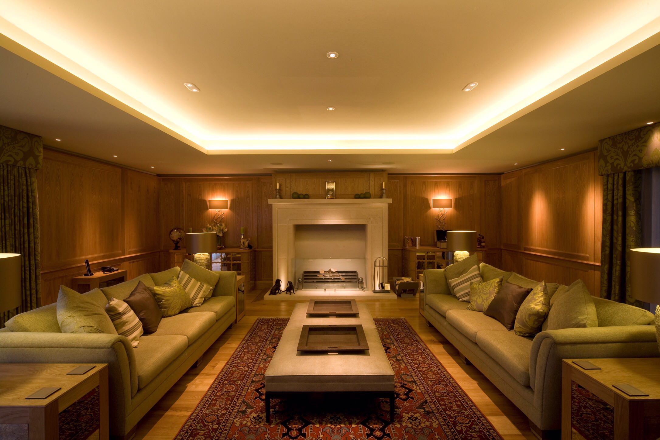 How to Create Beautiful Lighting with Drop Ceilings and Coffers | Houzz UK