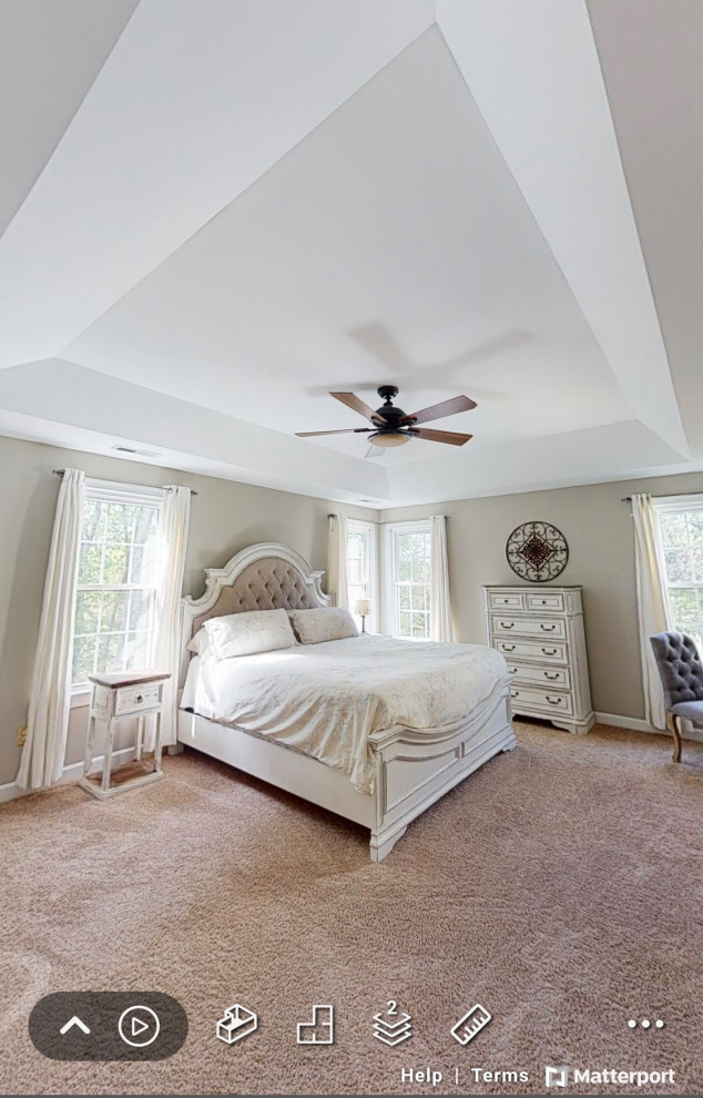 Move position of tray ceiling?