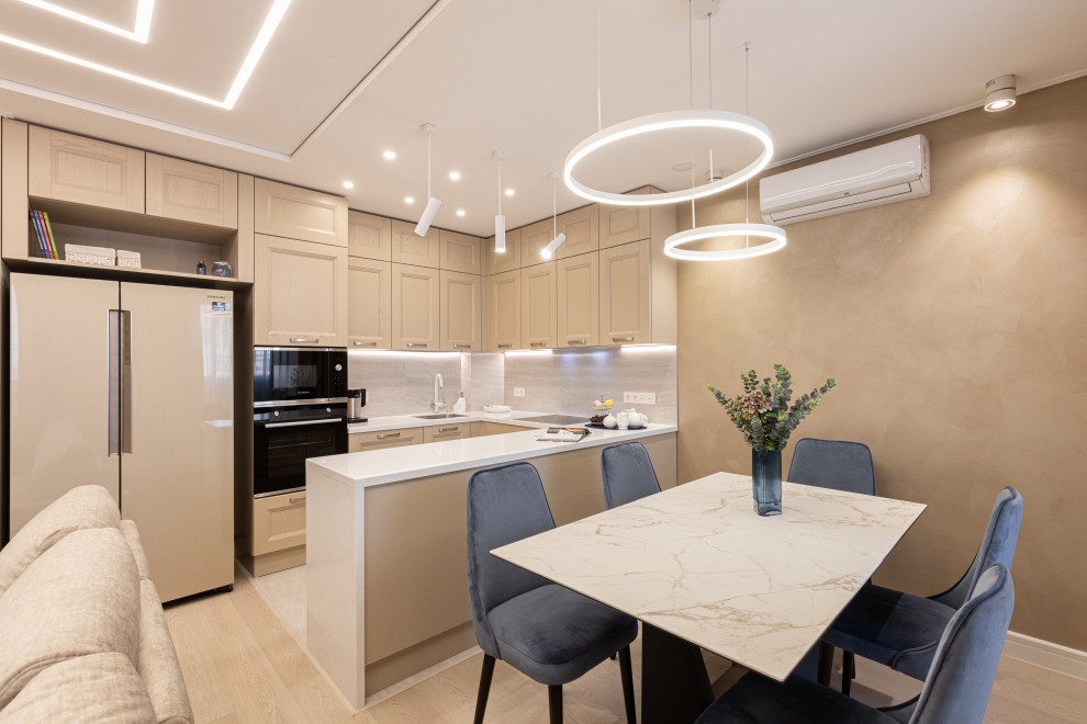 Реализованный дизайн-проект квартиры 4+ г.Тюмень