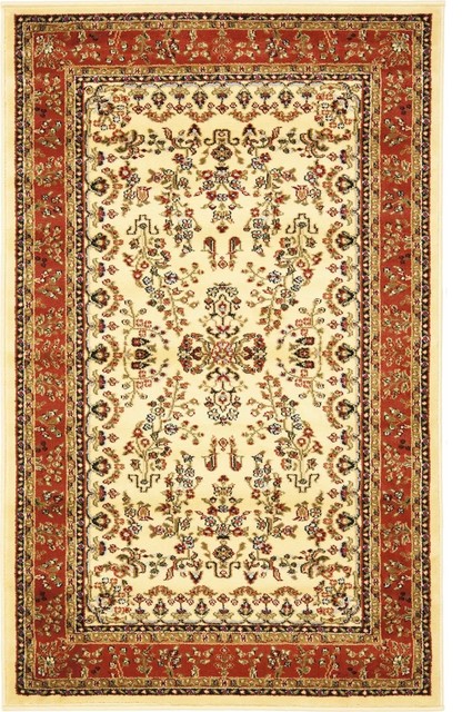 Safavieh Lyndhurst Lnh331r Ivory Rust Rug Traditional Area Rugs Safavieh Lyndhurst Lnh331r Ivory Rust Rug Traditional Area Rugs By Plushrugs