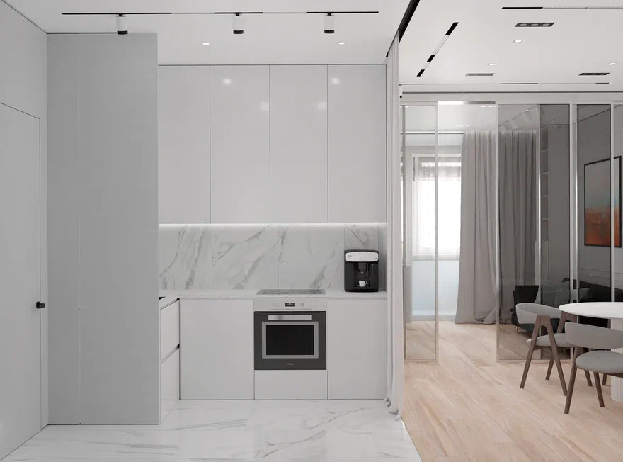 Ремонт квартиры 58 м2 для мужчины