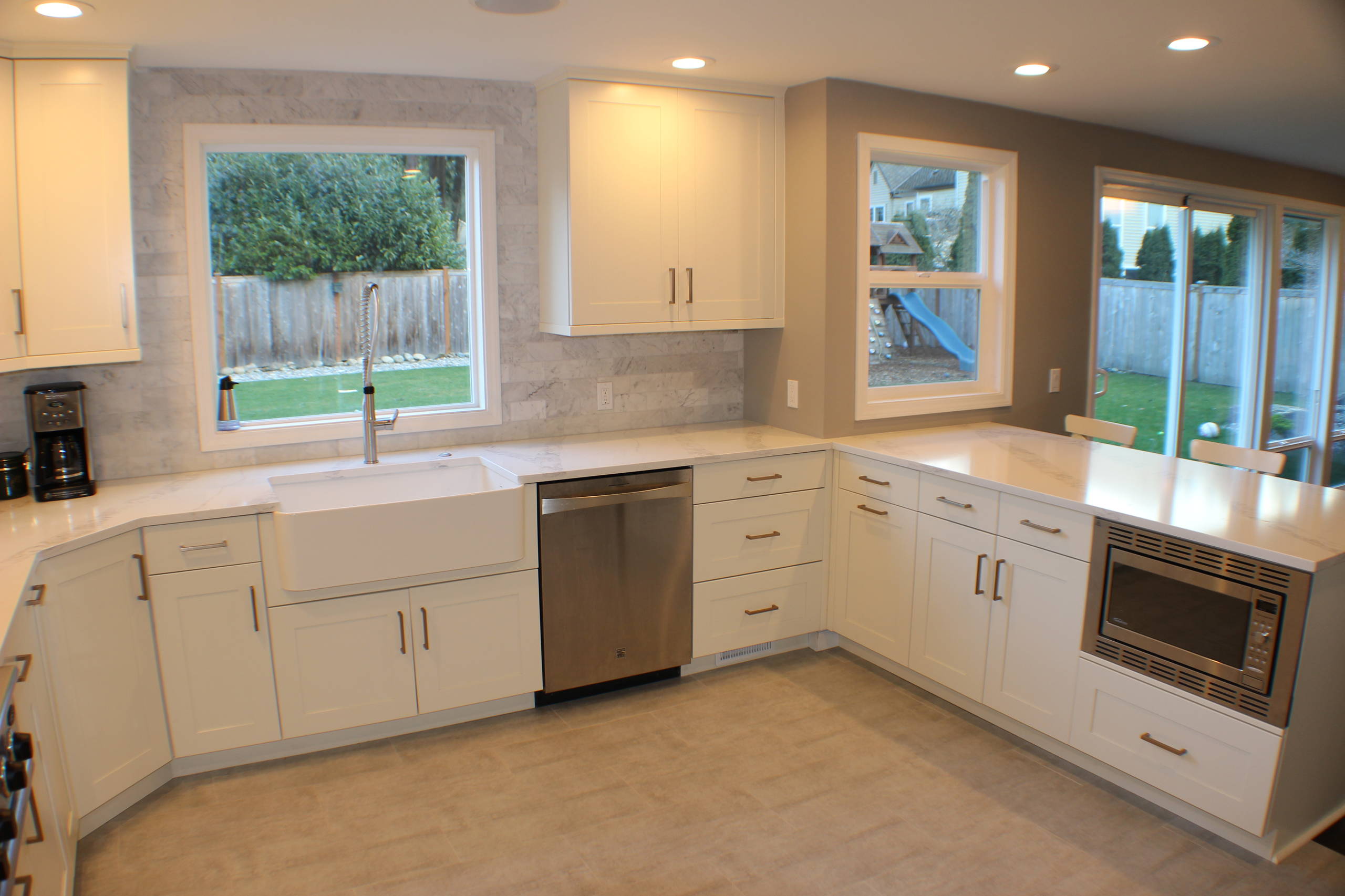 White Painted Kitchens
