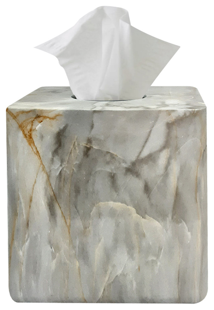 nu steel Stone Hedge Resin Boutique Tissue