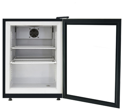 Whynter Countertop Reach In 1 8 Cu Ft Display Glass Door Freezer