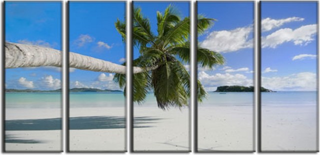 Beach Canvas Wall Art canvas prints, framed huge canvas print 5 panel sea beach prints Beach Canvas Wall Art canvas prints, framed huge canvas print 5 panel sea beach prints
