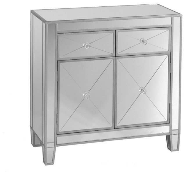 Croydon Mirrored Transitional Accent Chests And