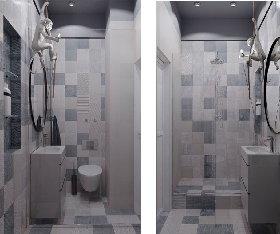 Дизайн-проект трехкомнатной квартиры в ЖК "Платинум"