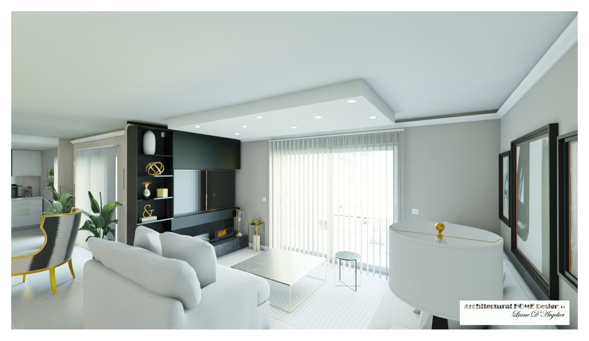 Salon de 70 m²