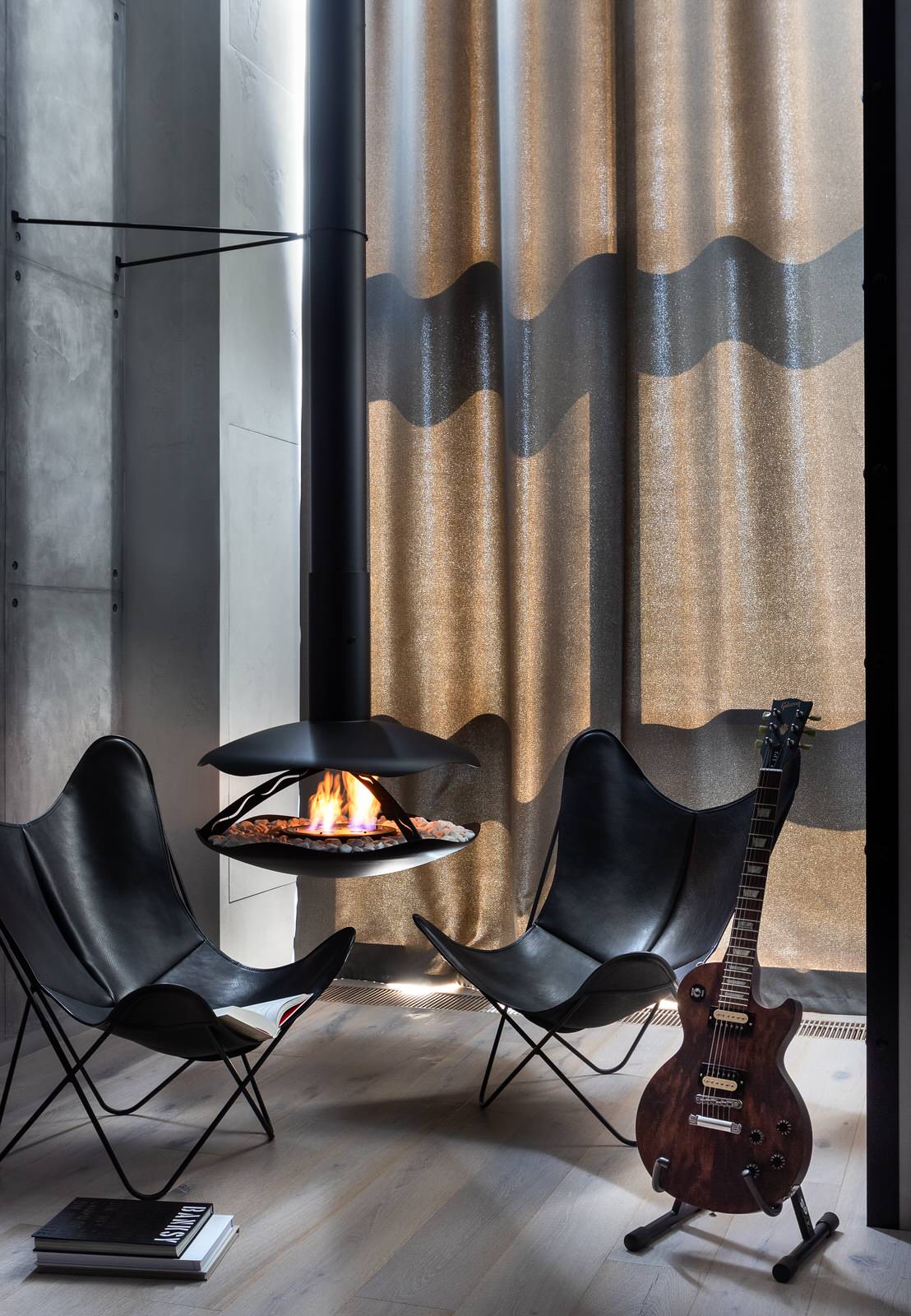 Дизайн двухуровневой квартиры в стиле лофт