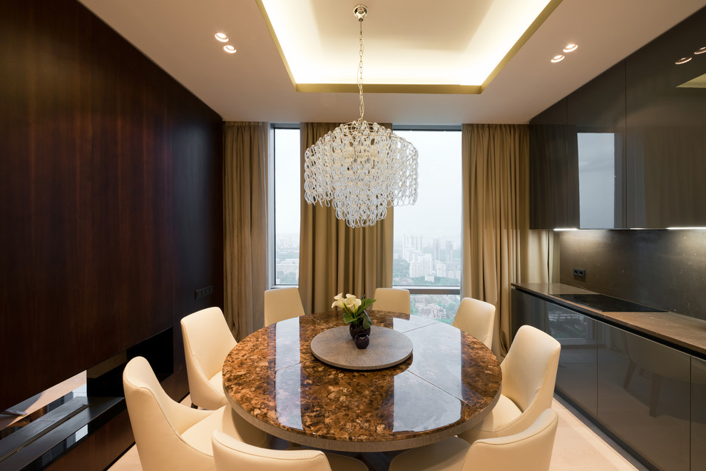 Интерьер апартаментов на 47 этаже