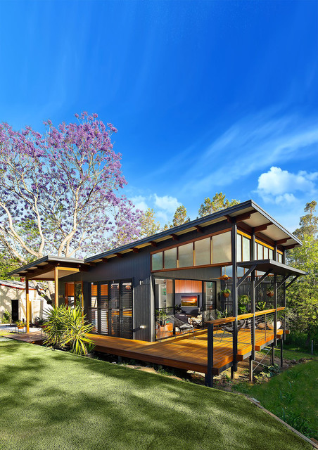 Samford Valley modern-fasad