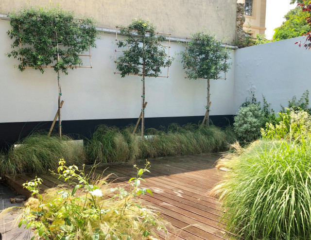 Le jardin d'une entreprise courtyard