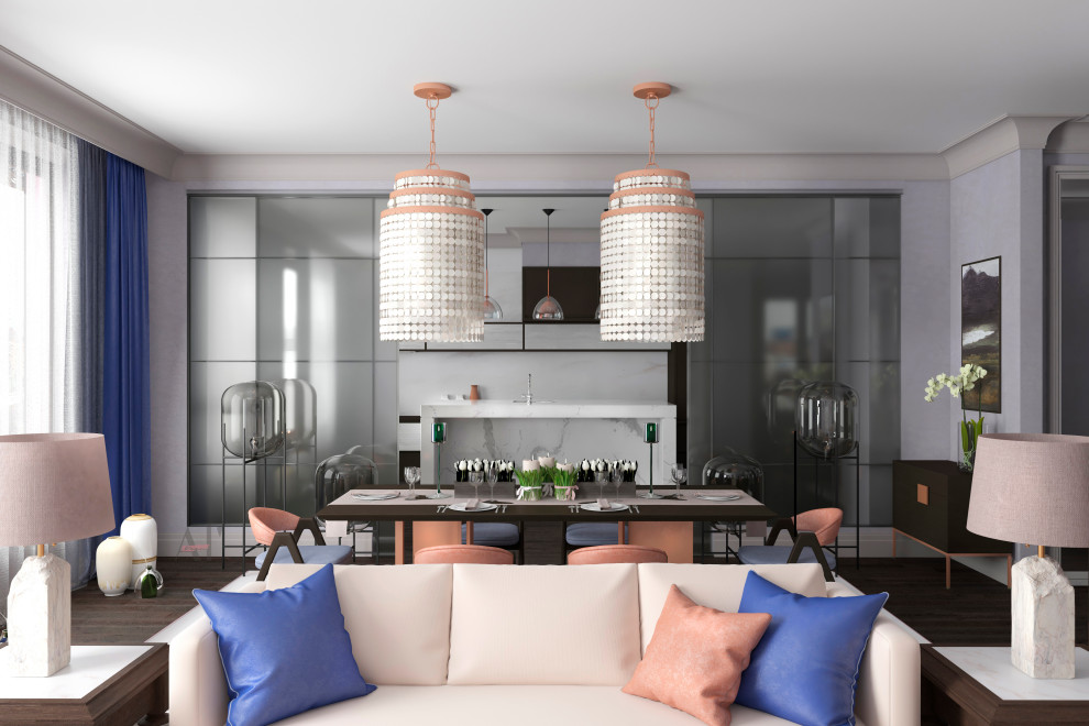 Квартира с панорамой 200 кв.м. (дипломный проект на основе реального объекта)