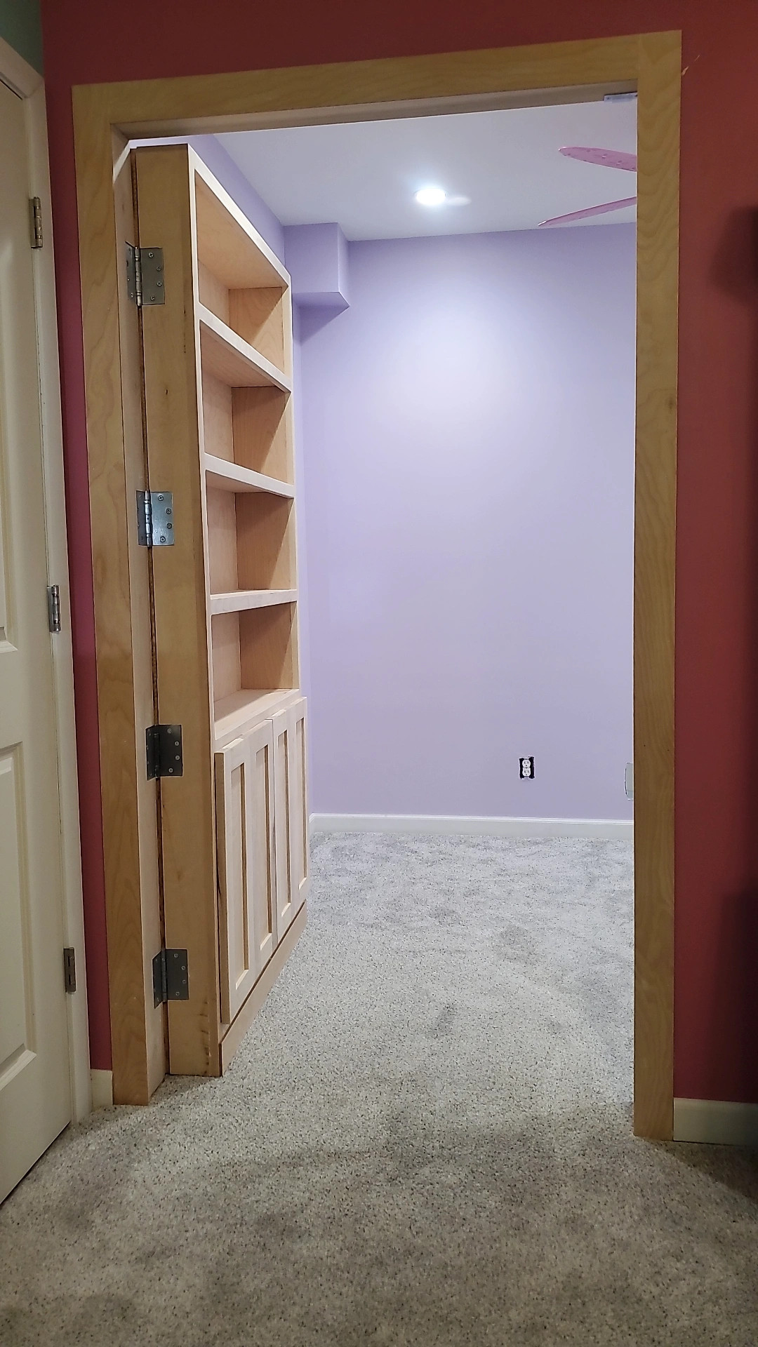Hidden Door and Bookcase