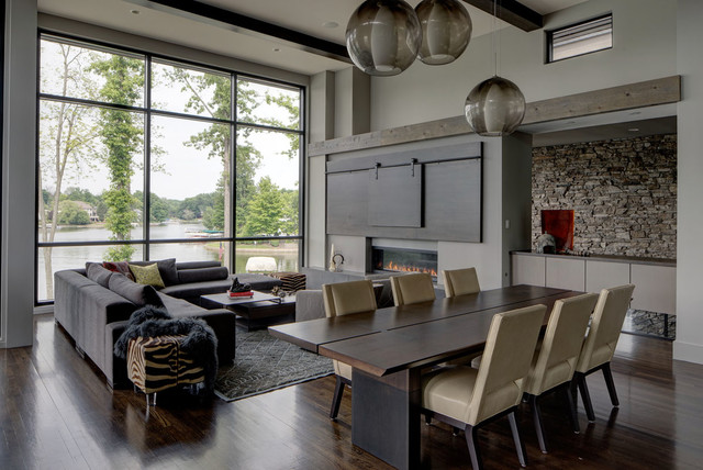 Living Room contemporain-salon