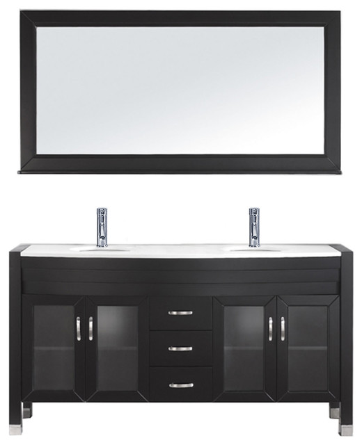 Ava Bathroom Vanity 63 Contemporary Bathroom Vanities And Sink