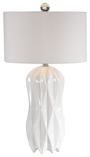 modern white lamps