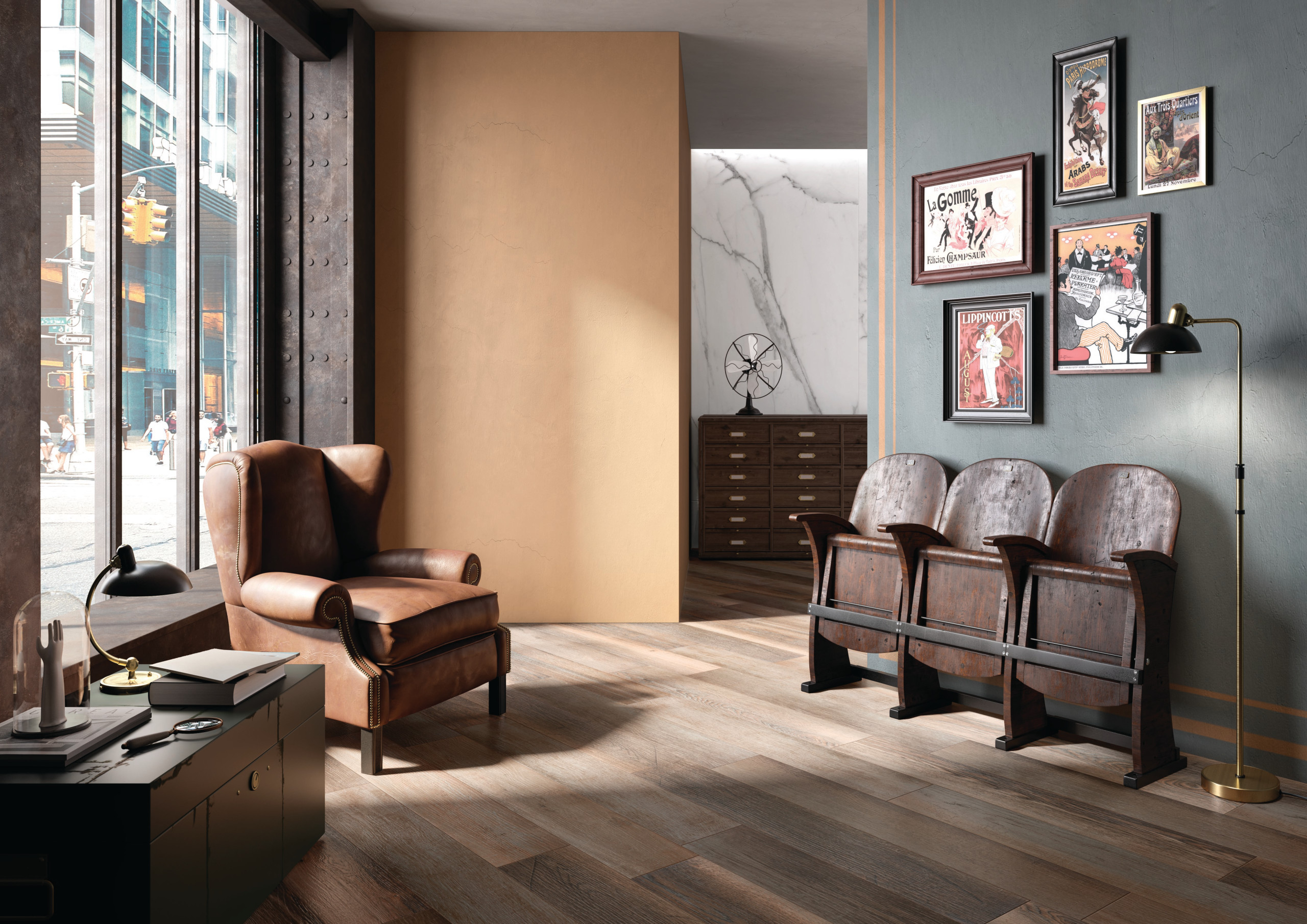 Select Wood Matt Porcelain Floor Tiles