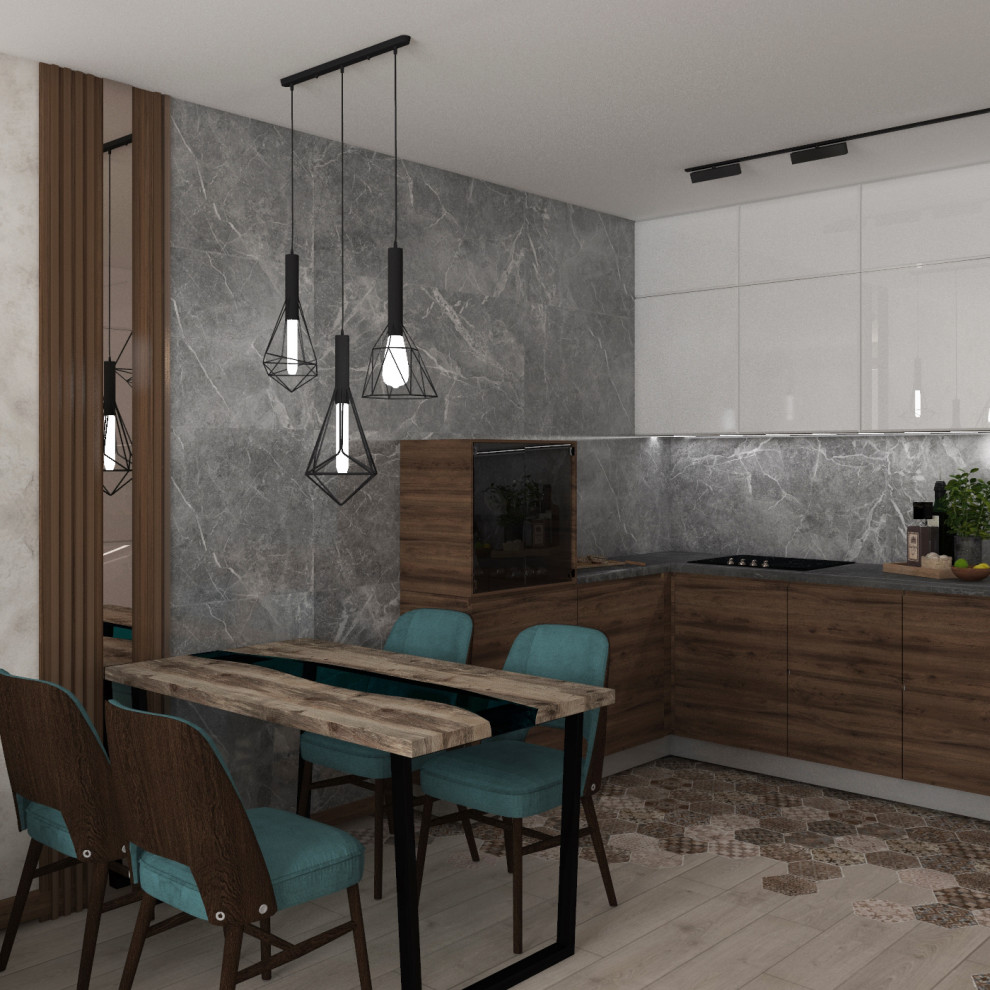 Дизайн квартиры "Эколофт"