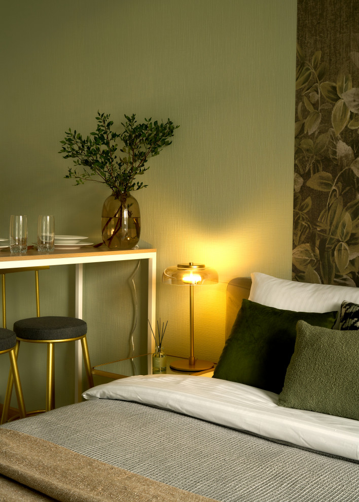 Квартира — студия по дизайн проекту Екатерины Тагировой. Санкт-Петербург