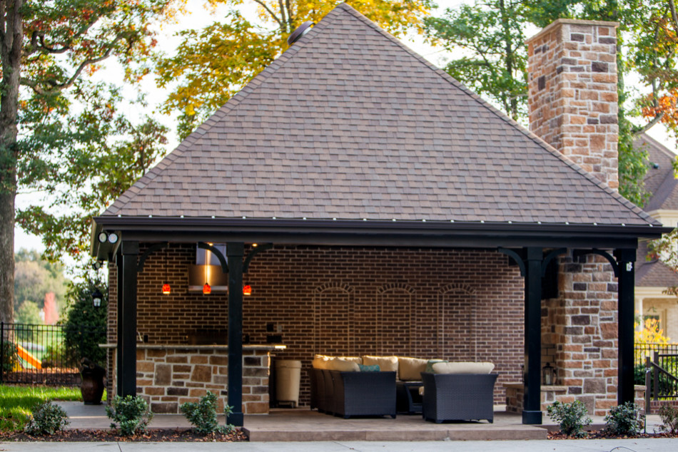 Patio - rustic patio idea