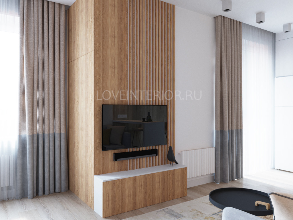 Дизайн интерьера квартиры в ЖК Суходольский, г. Екатеринбург