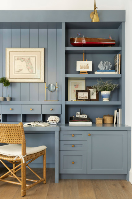 Naples Project beach-style-home-office