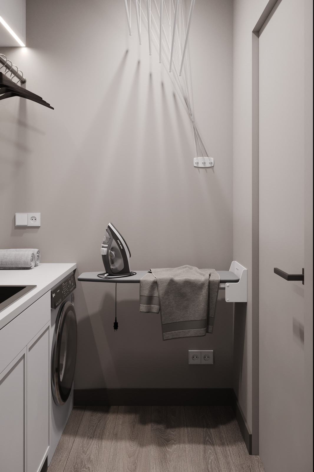 Светлый интерьер