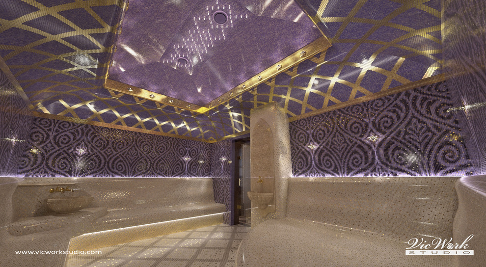 SPA zone. H Residence interiors