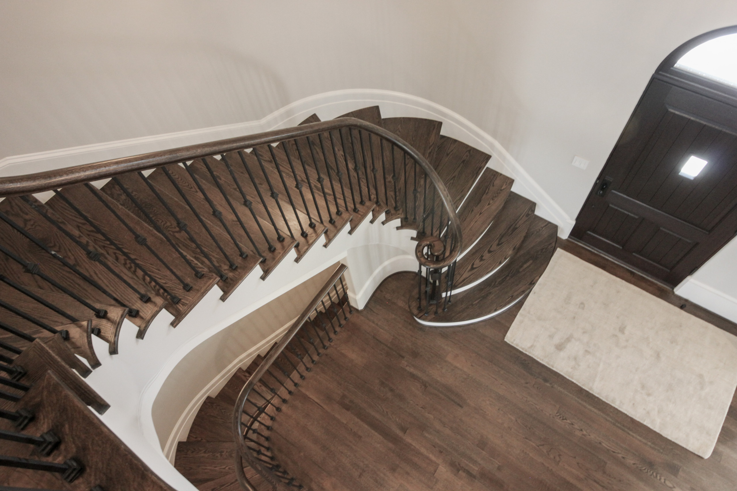 86_ Gorgeous Floating Curved Staircase, McLean VA 22066
