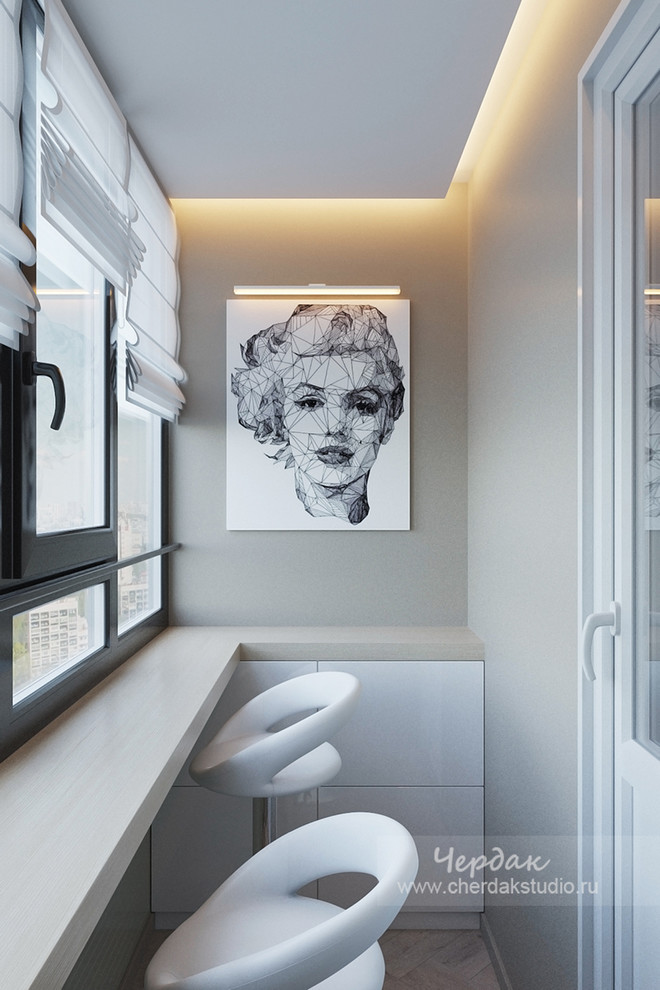 Дизайн-проект четырехкомнатной квартиры в современном стиле