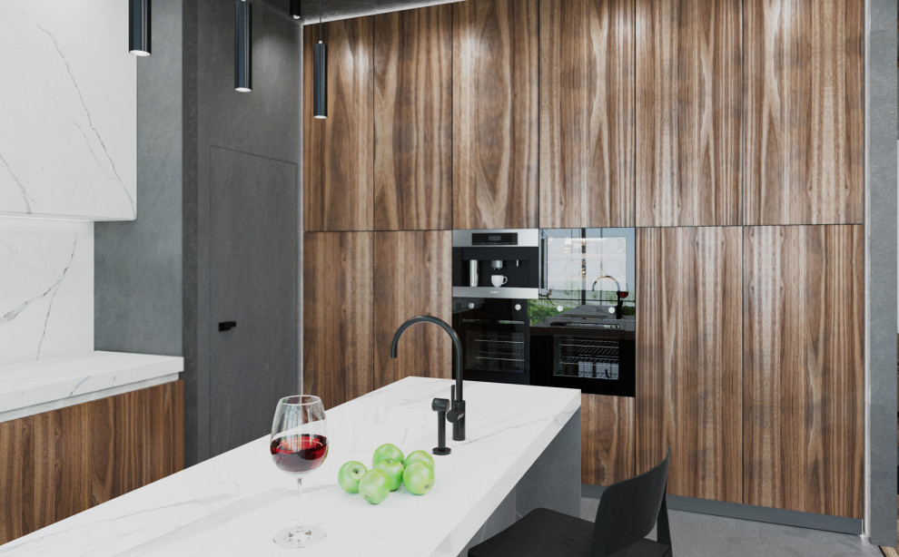 Villa in stile moderno minimalismo 2019.