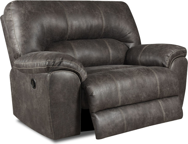 Contemporary Recliner Chairs, Chair And A Half Leather