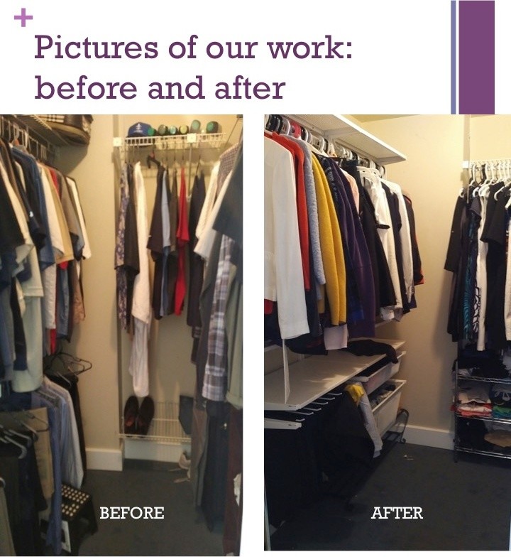 Before & After Closets