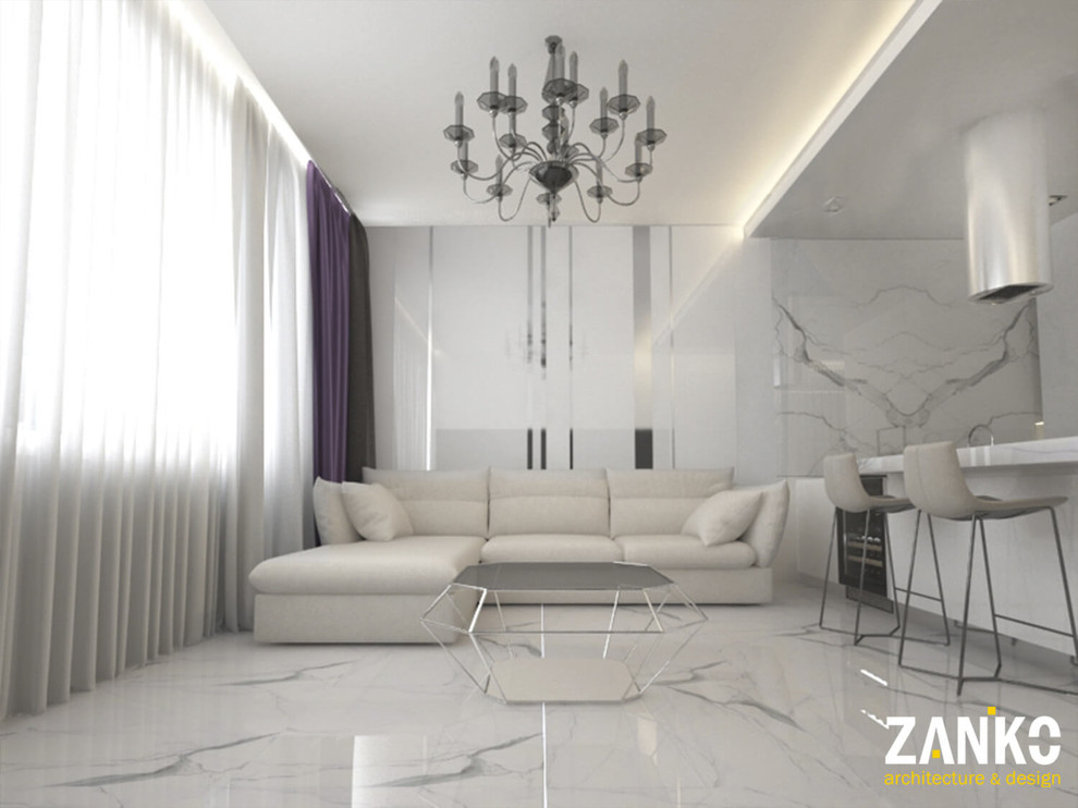 Дизайн квартиры в ЖК River Stone