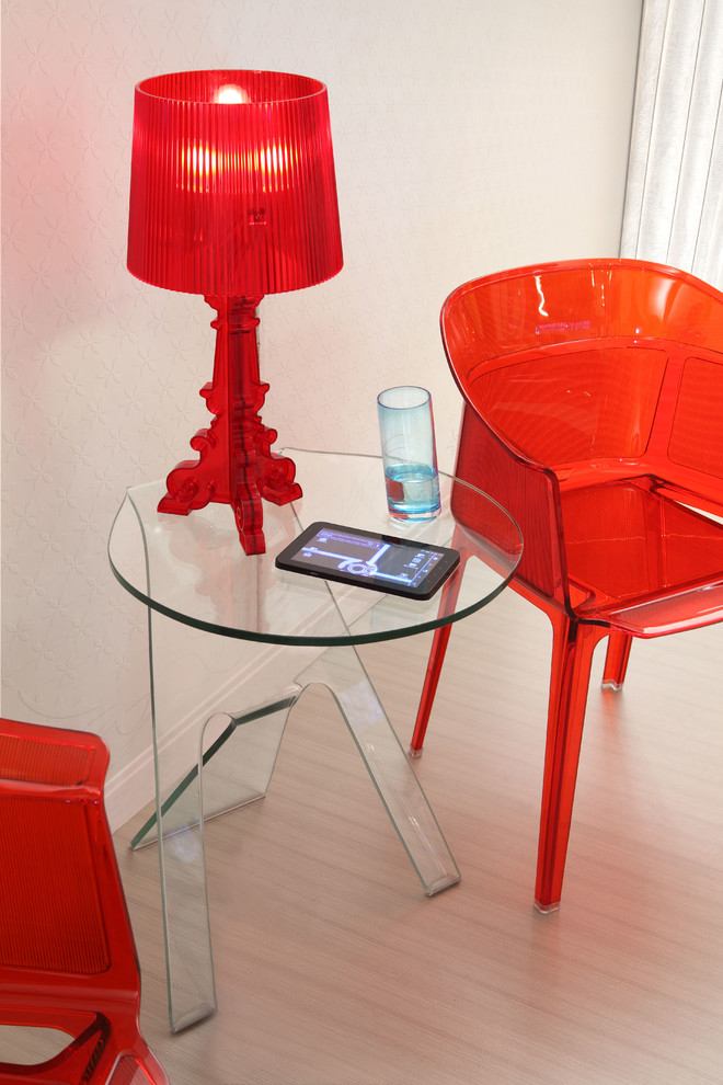 Inspiration for a modern living room remodel in Orange County