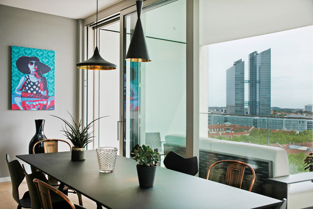Luxus im Schwabinger Tor - Modern - Esszimmer - München ...