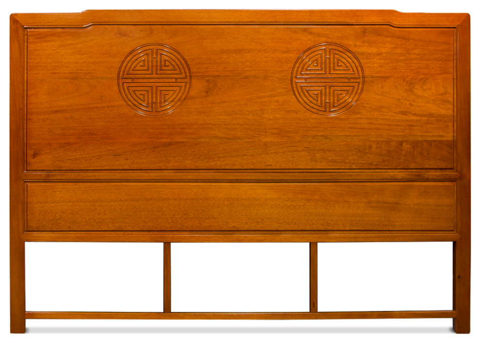 76in Rosewood Longevity Design Head Board Asian Headboards by China Furniture and Arts Houzz