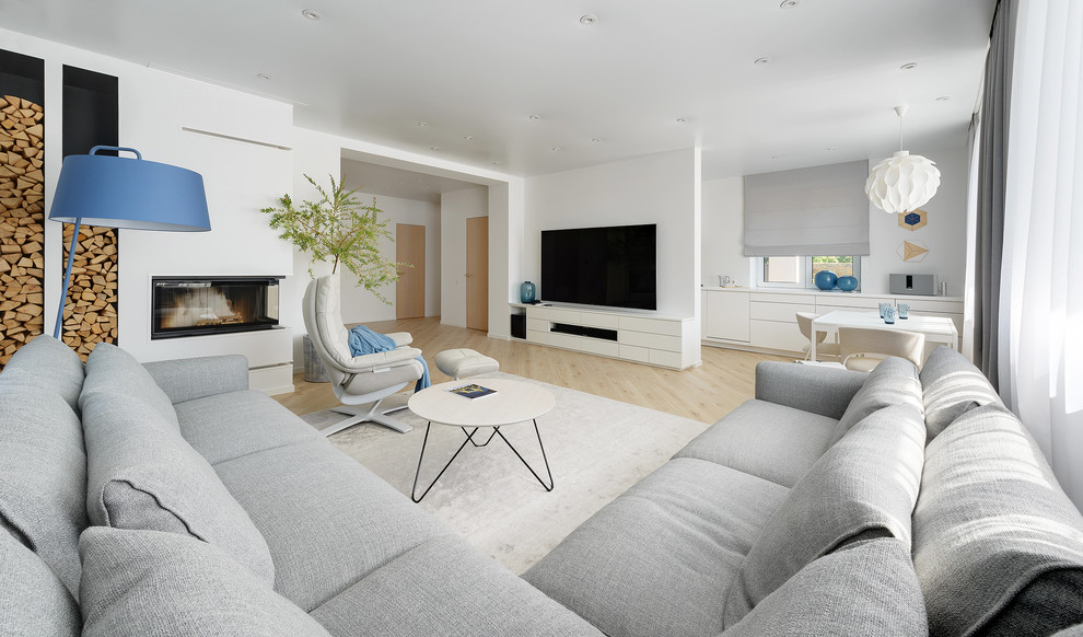 Дом в светлых оттенках