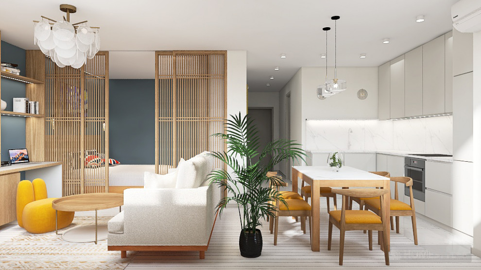 Проект квартиры-студии