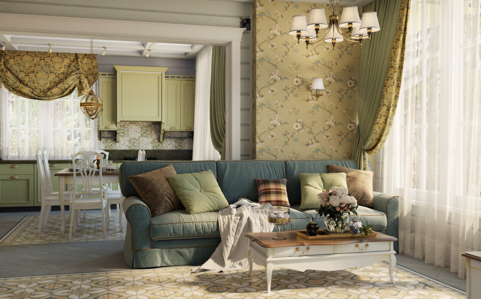 Дом из клееного бруса.