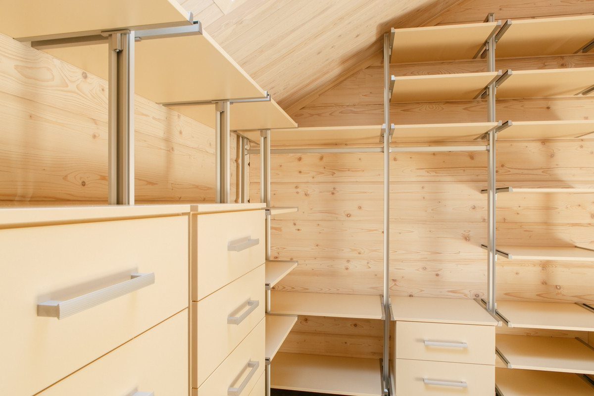 Интерьер дома из клееного бруса