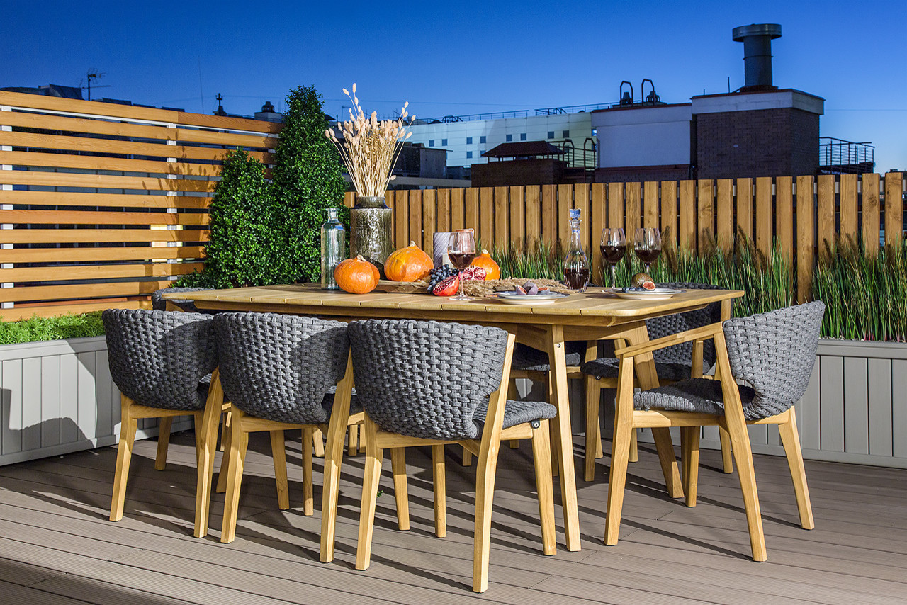 Терраса на крыше