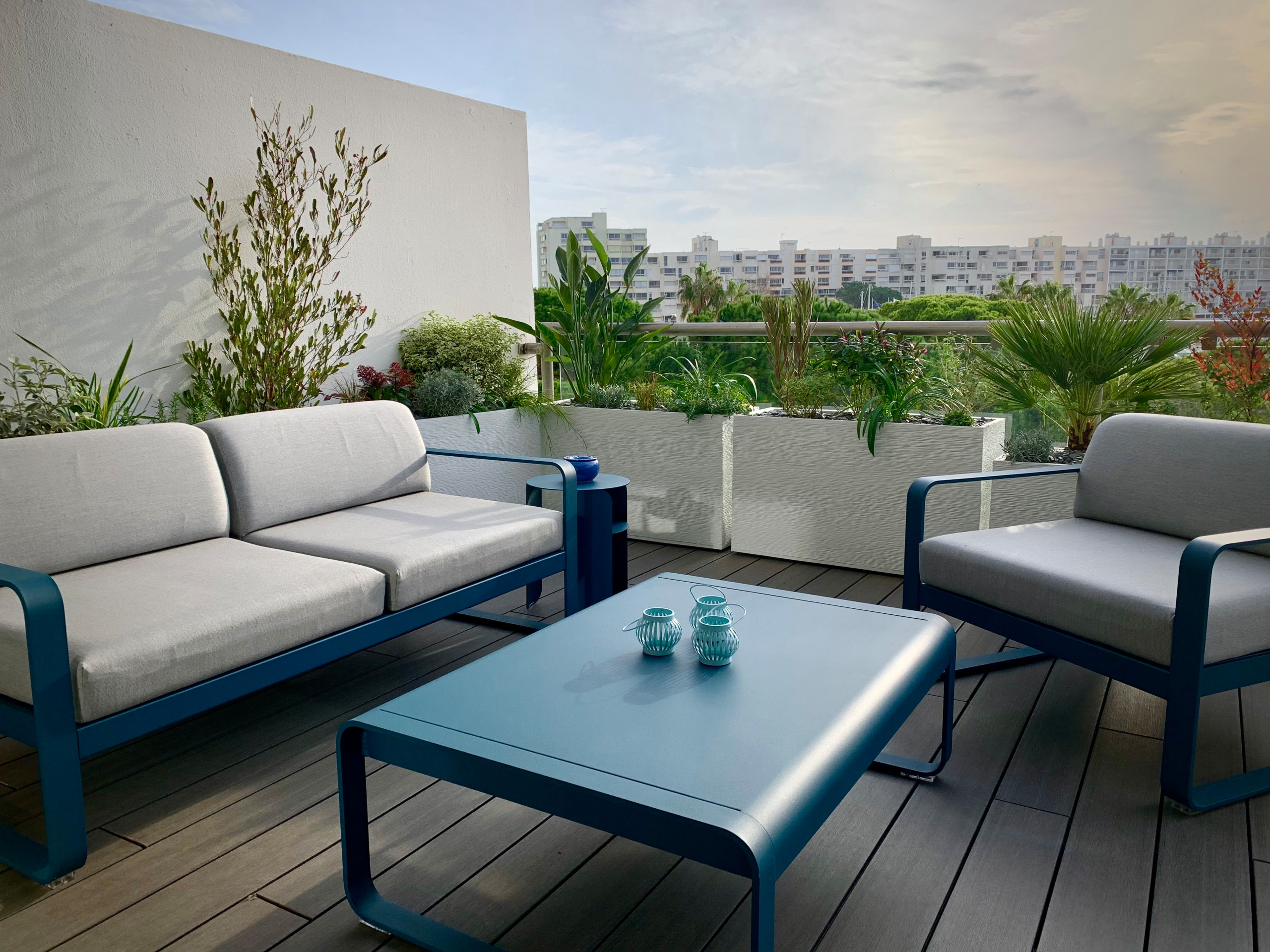 Aménagement d'une terrasse à Carnon (34)