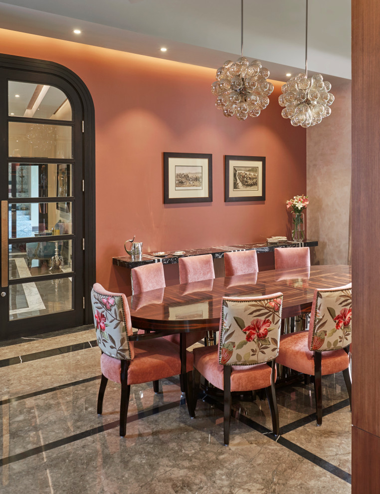 Plaza Farmhouse - Contemporary - Dining Room - Delhi - by Ekta Khanna ...