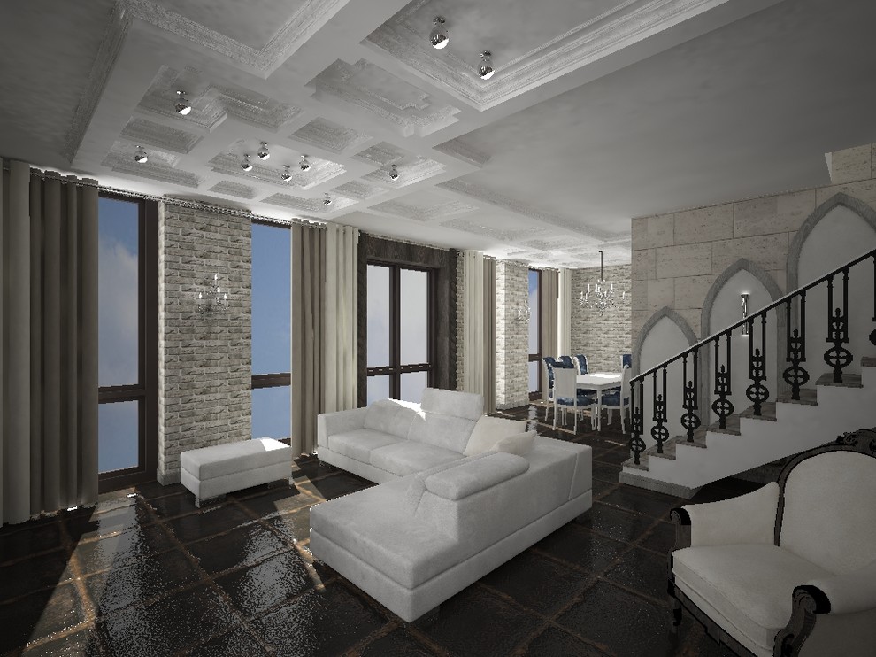 Готические мотивы в современном интерьере