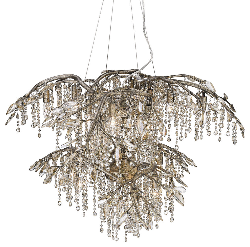 Autumn Twilight 18-Light, Two Tier Chandelier - Traditional ...