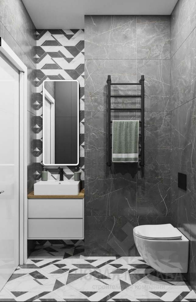 Дизайн-проект двухкомнатной квартиры 64 кв.м в ЖК «Скандинавия»