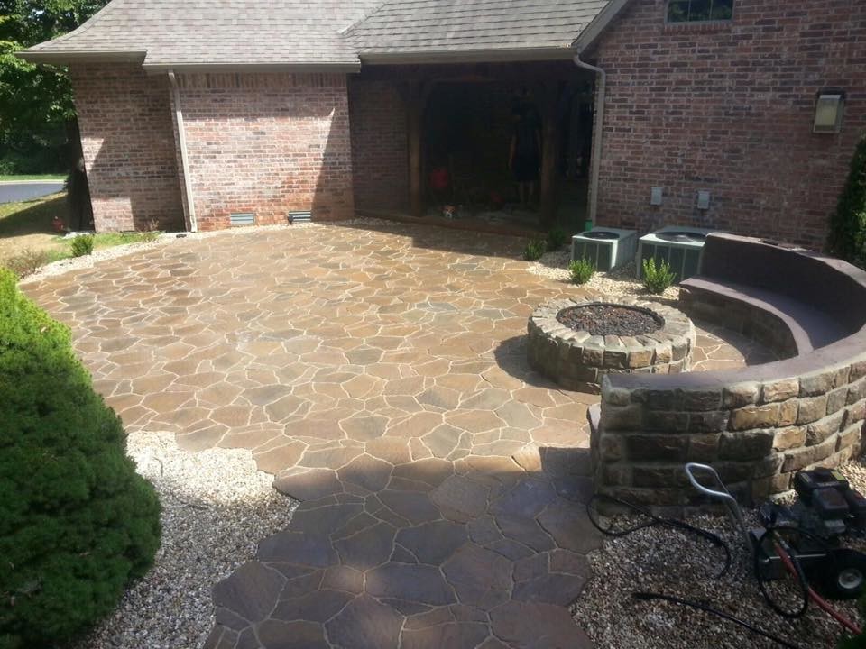 Example of a small classic backyard full sun home design design