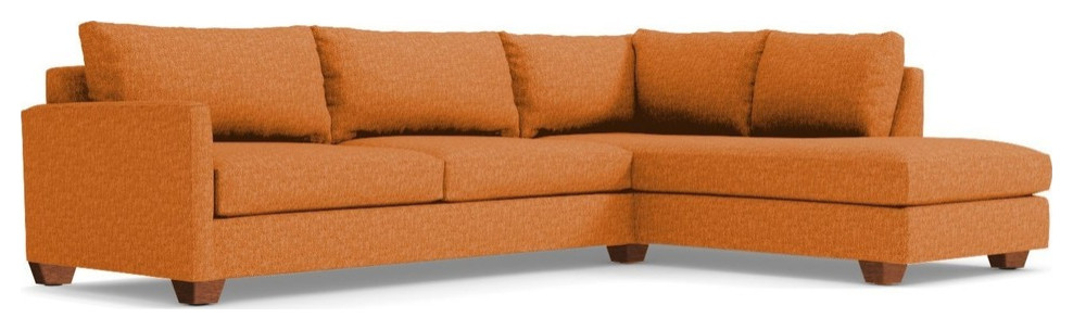 Apt2B Tuxedo 2-Piece Sectional Sofa, Sweet Potato, Chaise on Right